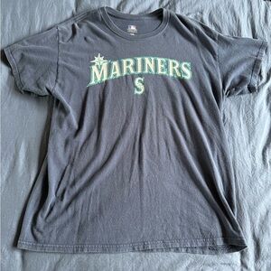 Seattle Mariners Navy L T-Shirt